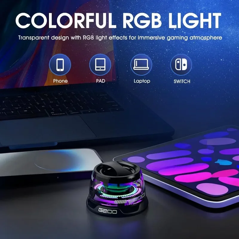 Magnetic Mini Speaker with RGB Lights